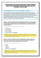 APEA NURSE PRACTITIONER PREDICTOR EXAM ALL-IN-ONE PACKAGE DEAL &vert; 3 FULL PRACTICE EXAMS&comma; 500&plus; A-ALIGNED QUESTIONS&comma; DIAGNOSTIC REASONING & DIFFERENTIAL DIAGNOSIS MATRICES &mdash; 100&percnt; VERIFIED