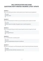 Ekg Certification Nha Exam&NewLine;Questions With Verified Answers Latest Update