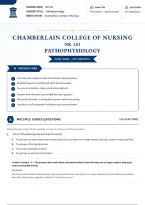 Nr 283 Final Exam&vert;   Pathophysiology  &vert;  Key Concepts&vert; Graded A&plus; &lpar;Latest 2026&sol;2027&rpar;Questions And Verified Answers-Chamberlain University 