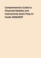 Comprehensive Guide to Financial Markets and Instruments &ndash; Study Guide & Exam Review&NewLine;&NewLine;