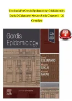 TEST BANK For Gordis Epidemiology&comma; 7th Edition By David D Celentano&semi; Moyses Szklo&comma; Verified Chapters 1 - 20&comma; Complete Newest Version&NewLine;