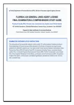 FLORIDA 2-20 GENERAL LINES AGENT LICENSE ULTIMATE STUDY BUNDLE &vert; FULL 160-QUESTION PEARSON VUE SIMULATION&comma; 480&plus; VERIFIED PRACTICE QUESTIONS&comma; CITIZENS PROPERTY&comma; PIP & FLORIDA STATUTES &mdash; GRADED A&plus;
