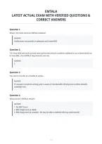 Emtala&NewLine;Latest Actual Exam With Verified Questions &&NewLine;Correct Answers