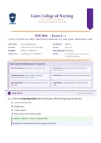 NSG 3800 &sol; NSG3800 Exams 1-4 Practice Test &lpar;LATEST EDITION&rpar; Adult Health II &vert; Complete Questions & Verified Answers &vert; 100&percnt; Correct &vert; Grade A &ndash; Galen