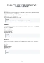 Epa 608 Type Iii Expected Questions With&NewLine;Verified Answers&NewLine;