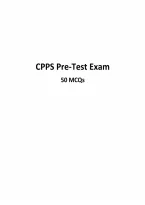 CPPS Pretest Exam &vert; Certified Professional in Patient Safety&comma; Practice Questions & Exam Review 2026&sol;2027
