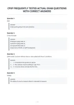 Cpxp Frequently Tested Actual Exam Questions&NewLine;With Correct Answers