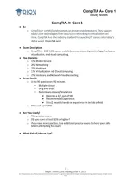 CompTIA A&plus; Core 1 &lpar;220-1101&rpar; Study Guide &vert; Practice Questions&comma; Answers & Certification Exam Review 2026&sol;2027