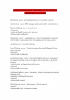 Essentials Chemicals Examples MKT 397 Essentials of Global Marketing 2026 Exam 1 Complete Questions ...