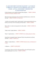 Class D Security License Exam 2027 &vert; 2 Exam Versions and Study Guide