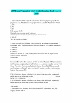 Cso Exam Prep Latest Update 100 Correct Answers