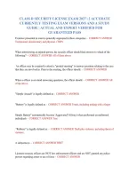 Class D Security License Exam 2027 &vert; 2 Exam Versions and Study Guide