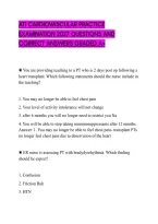 Ati Cardiovascular Practice&NewLine;Examination 2027 Questions And&NewLine;Correct Answers Graded A&plus;