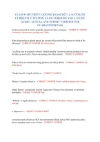 Class D Security License Exam 2027 &vert; 2 Exam Versions and Study Guide