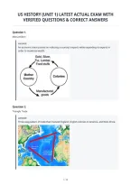Us History &lpar;Unit 1&rpar; Latest Actual Exam With&NewLine;Verified Questions & Correct Answers