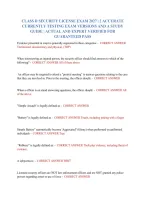 Class D Security License Exam 2027 &vert; 2 Exam Versions and Study Guide