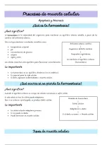 Proceso de muerte celular&colon; apoptosis y necrosis &vert; Apuntes de Biolog&iacute;a