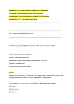 Pharmacology&colon; A Patient-Centered Nursing Process Approach&NewLine;12Th Edition &mdash; Mccuistion&comma; Dimaggio&comma; Winton&comma; Yeager&NewLine;Comprehensive Multiple-Choice Question Bank With Rationales&NewLine;All Chapters &lpar;1&ndash;55&rpar; &vert; 1&comma;100 Original Questions&NewLine;