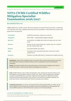 NFPA CWMS Exam 2026&sol;2027 &vert; 100 Verified Questions & Answers &vert; Certified Wildfire Mitigation Specialist &vert; Instant Download