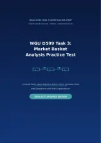 WGU D599 Task 3&colon; Market Basket Analysis &vert; Complete Report&comma; Apriori Algorithm&comma; Python Code & Association Rules &vert; 2026&sol;2027 Updated