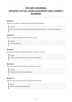 Epa 608 Universal&NewLine;Updated Actual Exam Questions And Correct&NewLine;Answers