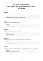 Esco Air Conditioning&NewLine;Updated Actual Questions With Correct&NewLine;Answers
