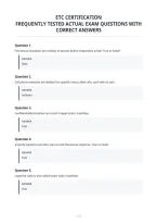 Etc Certification&NewLine;Frequently Tested Actual Exam Questions With&NewLine;Correct Answers