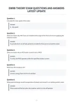 Ewrb Theory Exam Questions And Answers&NewLine;Latest Update