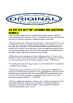 Aic 300 Tips 2027 Test Answers And Questions Rated A&period;pdf