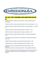 Aic 2027 Test Answers And Questions Rated A&period;pdf