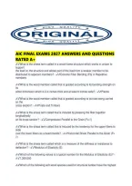 Aic Final Exams 2027 Answers And Questions Rated A&period;pdf