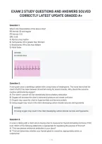 Exam 2 Study Questions And Answers Solved&NewLine;Correctly Latest Update Graded A