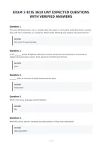 Exam 3 Blueprint Assessing The Abdomen Nurs&NewLine;3301 Health Assessment Questions And&NewLine;Answers Solved Correctly Latest Update&NewLine;Graded A&plus;
