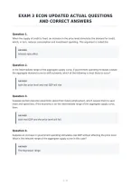 Exam 3 Econ Updated Actual Questions And Correct Answers&period;pdf