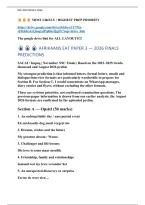 Grade 12 Afrikaans EAT 2026 &vert; NSC Paper 3 Writing Formats&comma; Layouts & Examples with English Translations