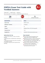 EDPNA Exam Test Guide Exam 2026&sol;2027 &ndash; Questions and Answers Activities of Daily Living Vital Signs &vert; Complete Verified Answers &vert; Detailed Rationales &ndash; Pass Guaranteed &ndash; A&plus; Graded