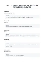 Csl&NewLine;Expected Questions With Verified Answers