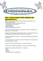 Pmh C Studys Exams Paper Answers And Questions Set A&period;pdf