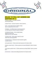 BIOLOGY 101 FINAL 2027 ANSWERS AND QUESTIONS SET A&period;pdf&NewLine;&NewLine;1&period; Document information