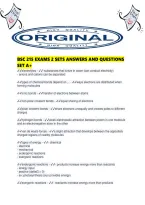 Bsc 215 Exams 2 Sets Answers And Questions Set A&period;pdf