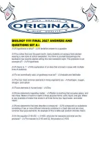 Biology 1111 Final 2027 Answers And Questions Set A&period;pdf