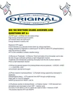 Bio 100 Midterm Exams Answers And Questions Set A&period;pdf