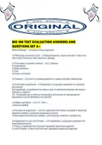 Bio 100 Test Evaluation Answers And Questions Set A&period;pdf