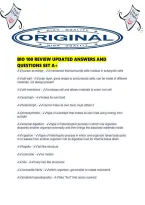 Bio 100 Review Updated Answers And Questions Set A&period;pdf