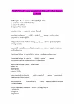 PMHNP ANCC Exam Latest 2026A Exam Question with 100 Correct Answers 2026