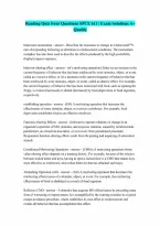 SPCE 611 Reading Quiz 4 Verified Questions with 100 Correct Answers Graded A