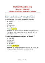 EKG TECHNICIAN &lpar;NHA CET&rpar;&NewLine;Exam Prep &sol; Study Guide&NewLine;