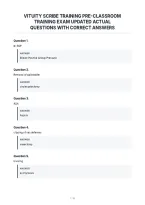 Vituity Scribe Training Pre-Classroom&NewLine;Training Exam Updated Actual&NewLine;Questions With Correct Answers