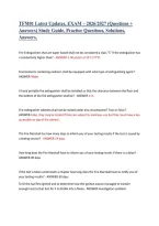 TFM01 Latest Updates&comma; EXAM &ndash; 2026&sol;2027 &lpar;Questions &plus; Answers&rpar; Study Guide&comma; Practice Questions&comma; Solutions&comma; Answers&period; 