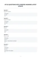 Ati Gi Questions With Verified Answers Latest Update